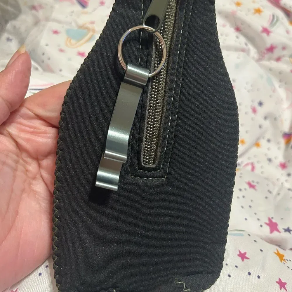 NWT Macy's Black Nylon Pouch Backpack
